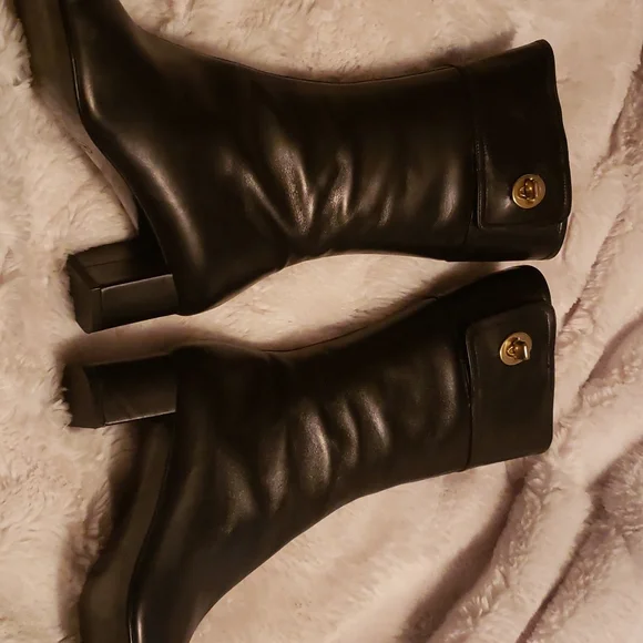 Coach Leather Boots - Picture 10 of 10